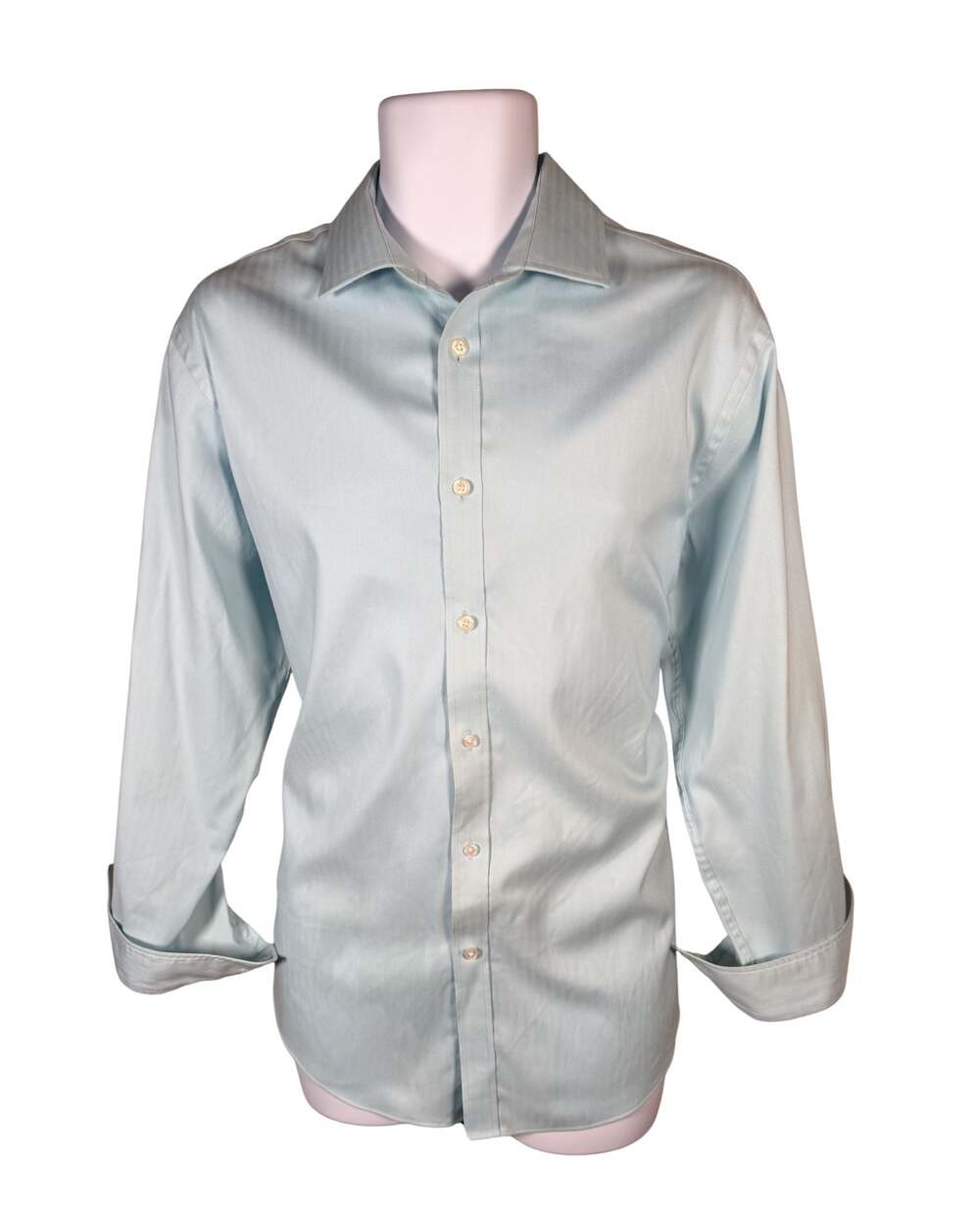 Tommy Hilfiger THFlexCool Athletic Fit Herringbone Dress Shirt